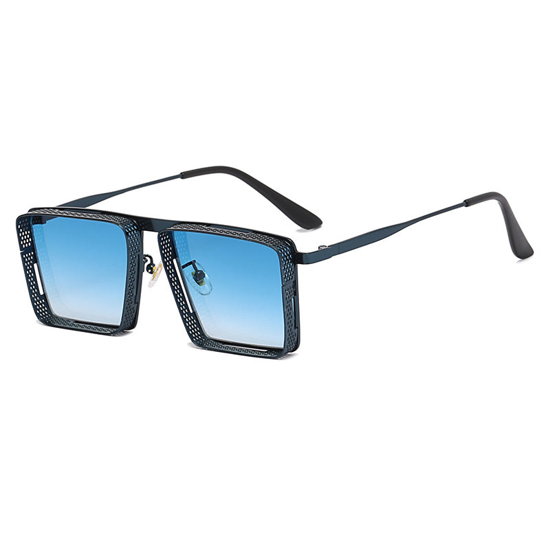 Damen Oversized Designer-Sonnenbrille mit einzigartigem Rahmendesign Brehn