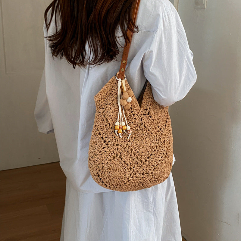 Handgearbeitete Makramee Shopper Tasche Brehn