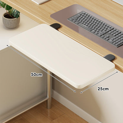 Unter-Tisch Gleitschienen-Tastaturablage und Schreibtischverlängerung mit sanfter Gleitmontage