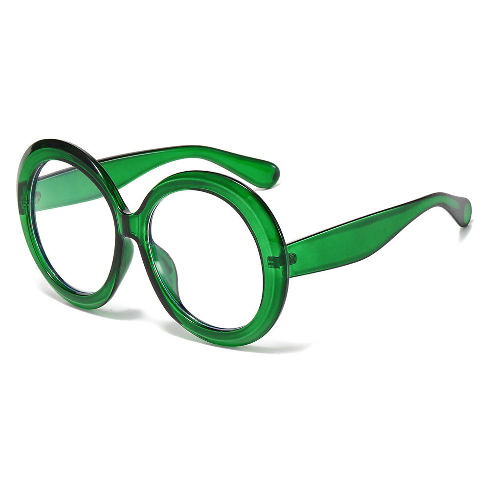 Damen modische Sonnenbrille mit großem Rahmen und UV-Schutz Brehn