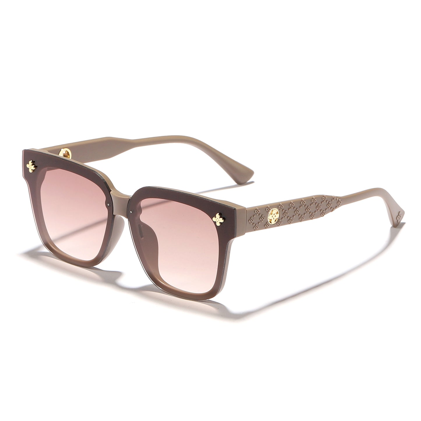 Damen modische Sonnenbrille mit extravagantem Rahmen und polarisierten Gläsern Brehn