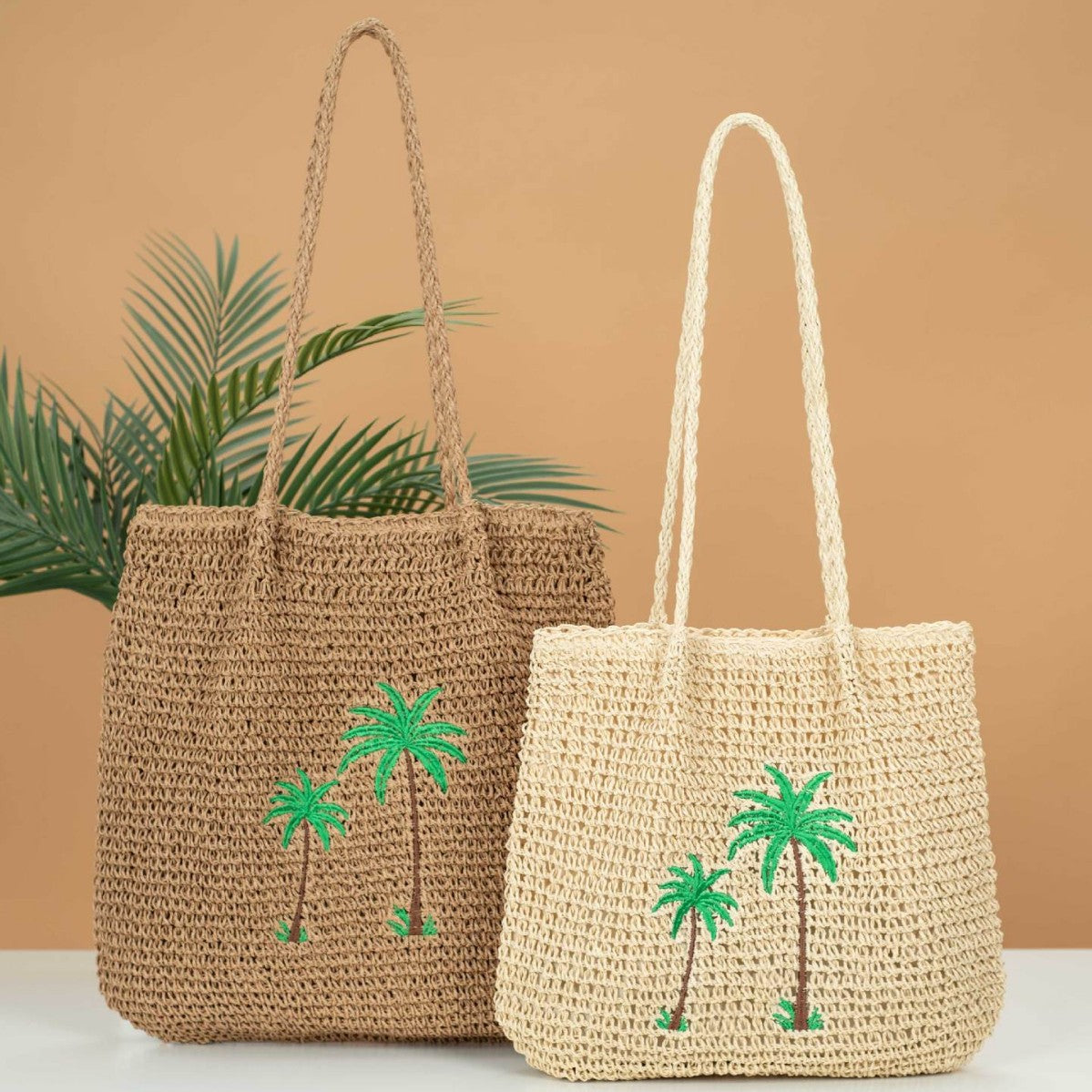 Trendige Basttasche Brehn
