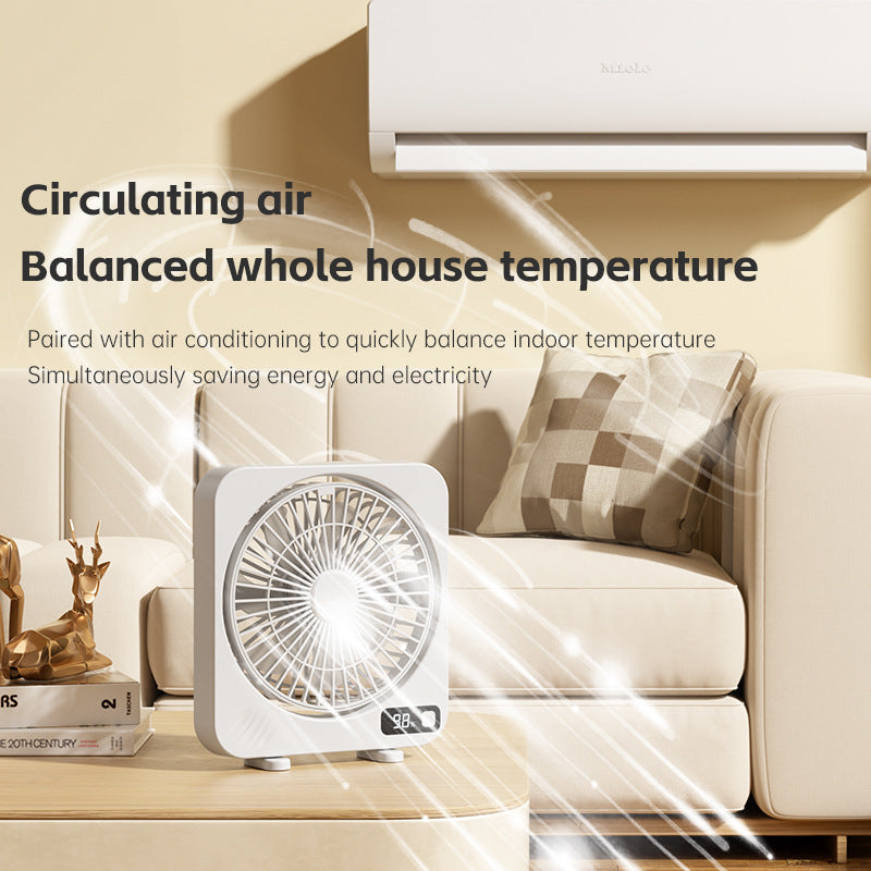 Unisex Hochleistungs-Desktop-Zirkulationsventilator Brehn