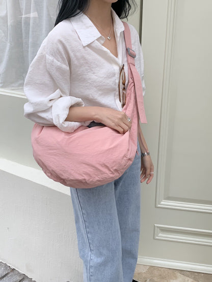 Lässige Schlabber-Hobo-Tasche