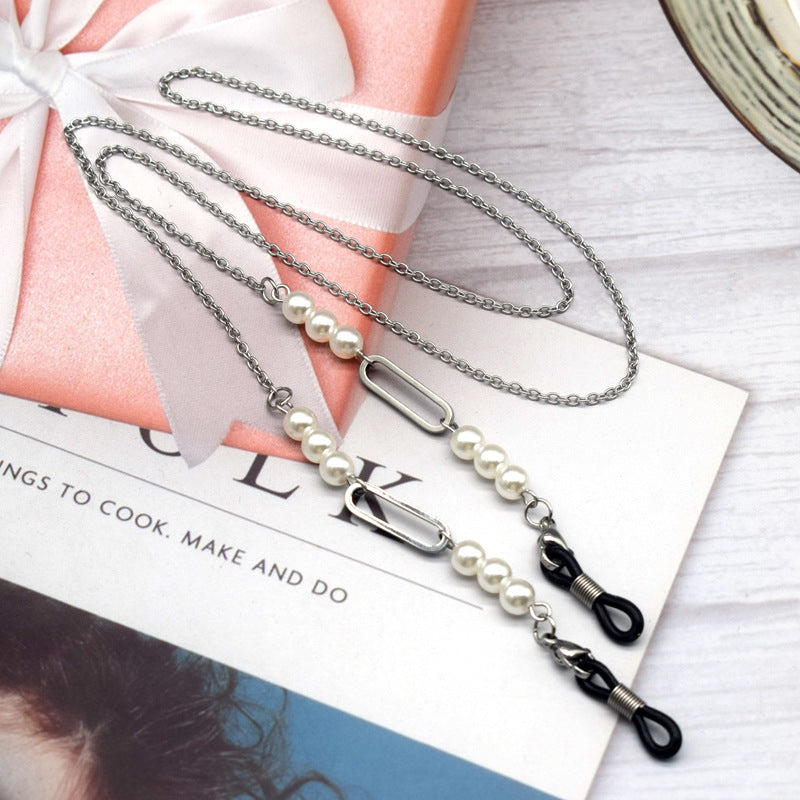 Elegante perlenverknüpfte Brillenband Brehn 1786692206