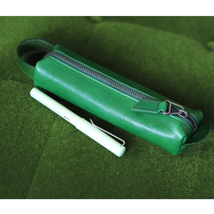 Premium Leder Reißverschluss Stiftschneider