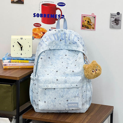 Süßer sternmusterter Schulranzen