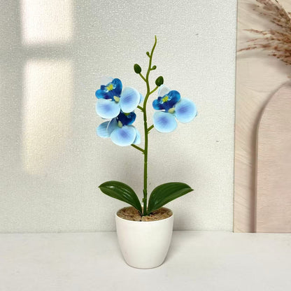 Elegante Kunst-Orchideen-Pflanzenschmuck