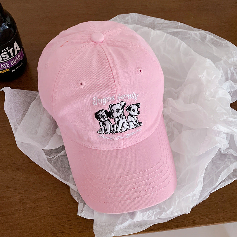 Verspielt Gestickte Hundeb baseball cap