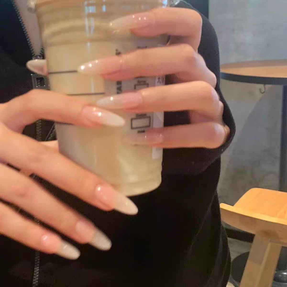 Niedliches Bären-Thema Press-On Nagelset Brehn
