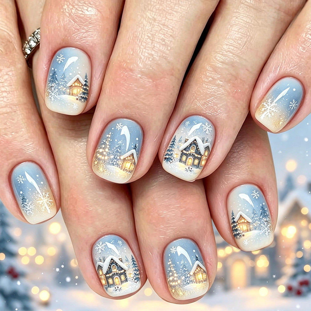 Winter-Themen Nagelkunst Set Brehn