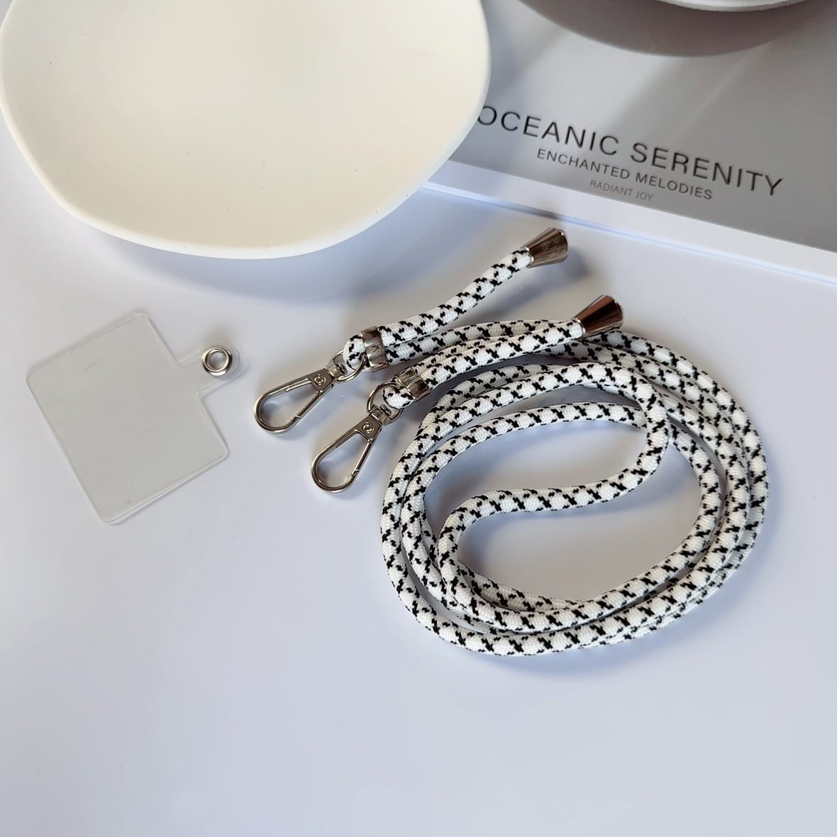 Verstellbare Lanyard mit doppelten Clips Brehn
