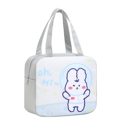 Adorable Cartoon Isolierte Lunch Tasche