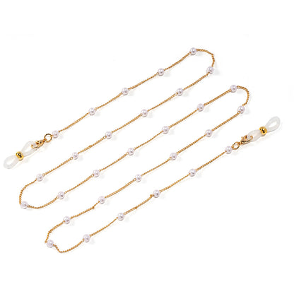 Elegante Perlenbesetzte Brillekette Brehn