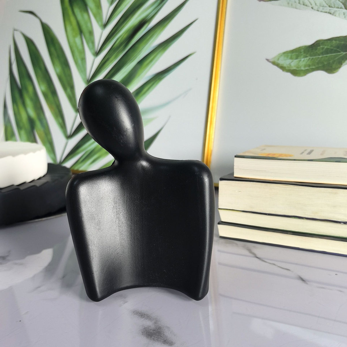 Künstlerische Dualfigur Dekoration Brehn