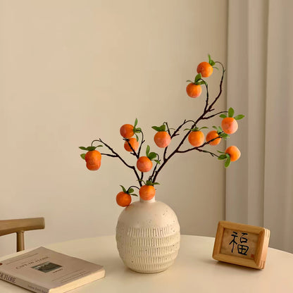 Dekorative Faux Mandarin Zweig