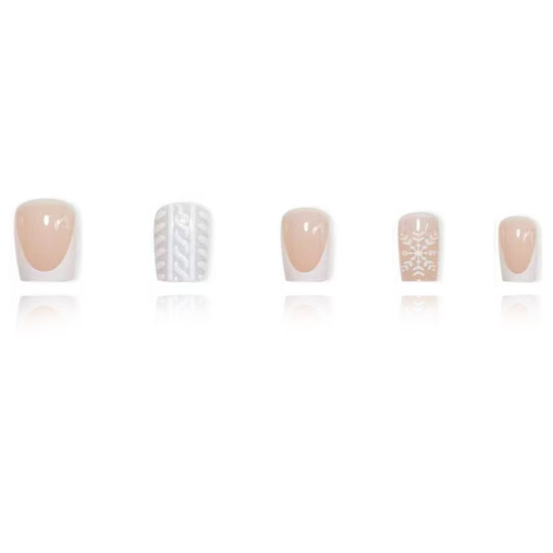 Winter-Themen Nagelkunstdesign Brehn