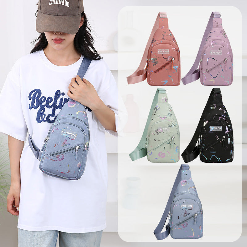 Künstlerische Sling-Tasche Brehn
