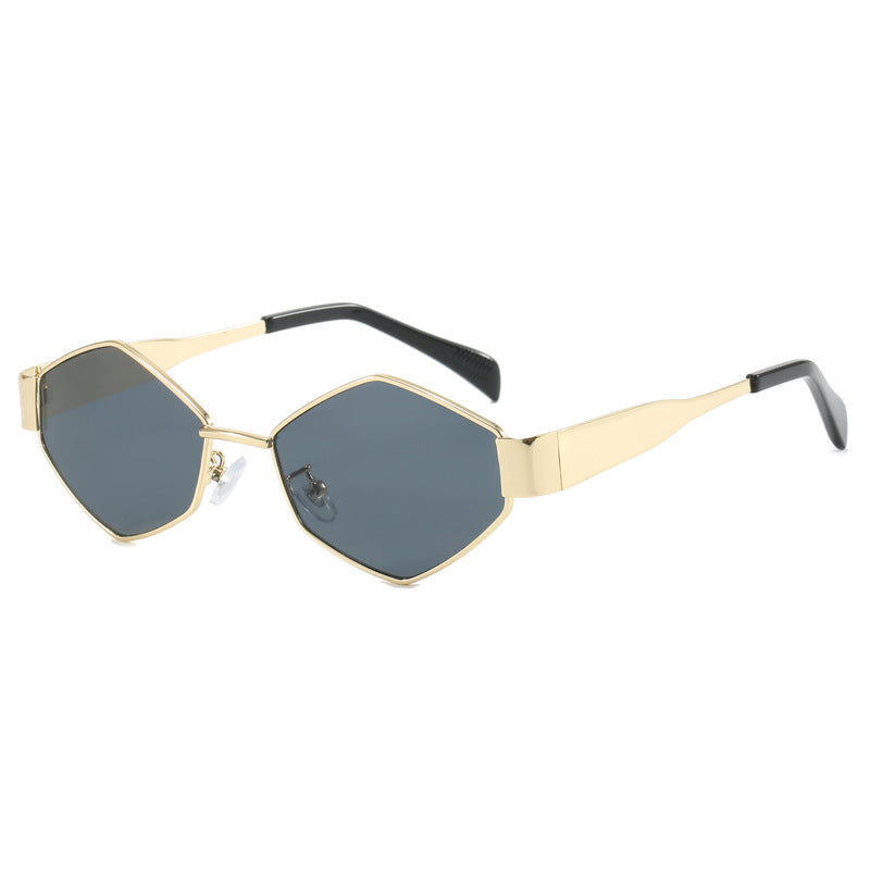 Modische Hexagon-Sonnenbrille Brehn