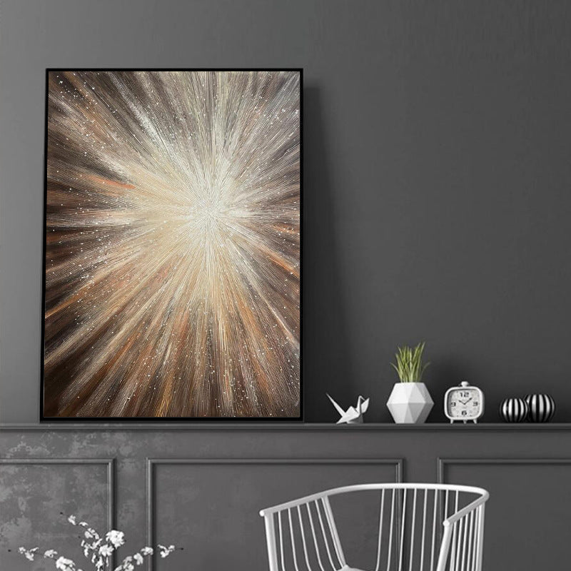 Abstrakter Burst Leinwand Wandkunst