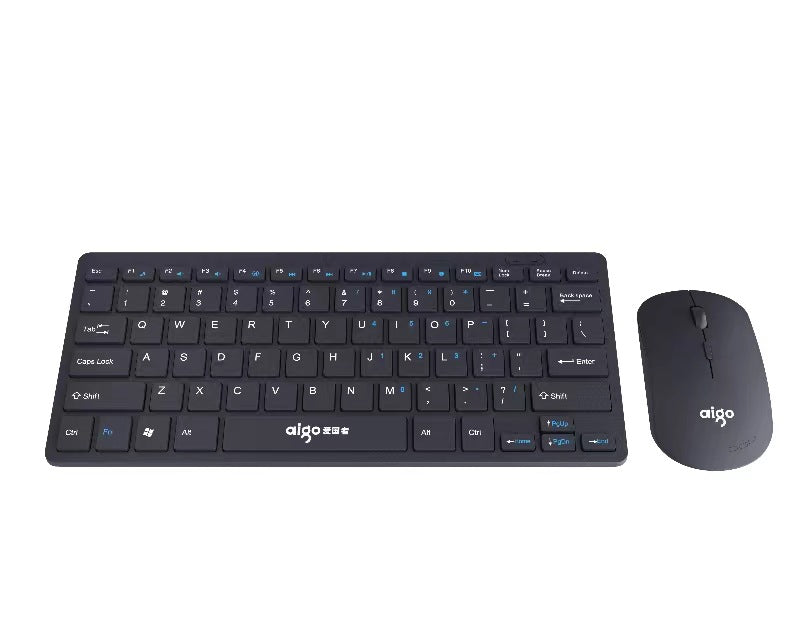 Drahtloses kompaktes Tastatur- und Maus-Set Brehn