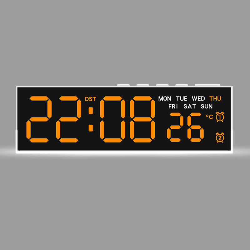 Digitaluhr mit Integriertem Thermometer und Wochentagsanzeige Brehn