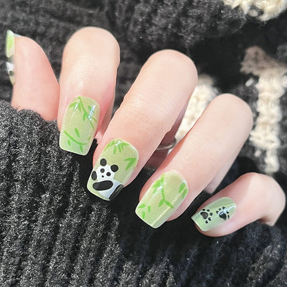 Kreatives Panda-Themen Nagelkunstset Brehn