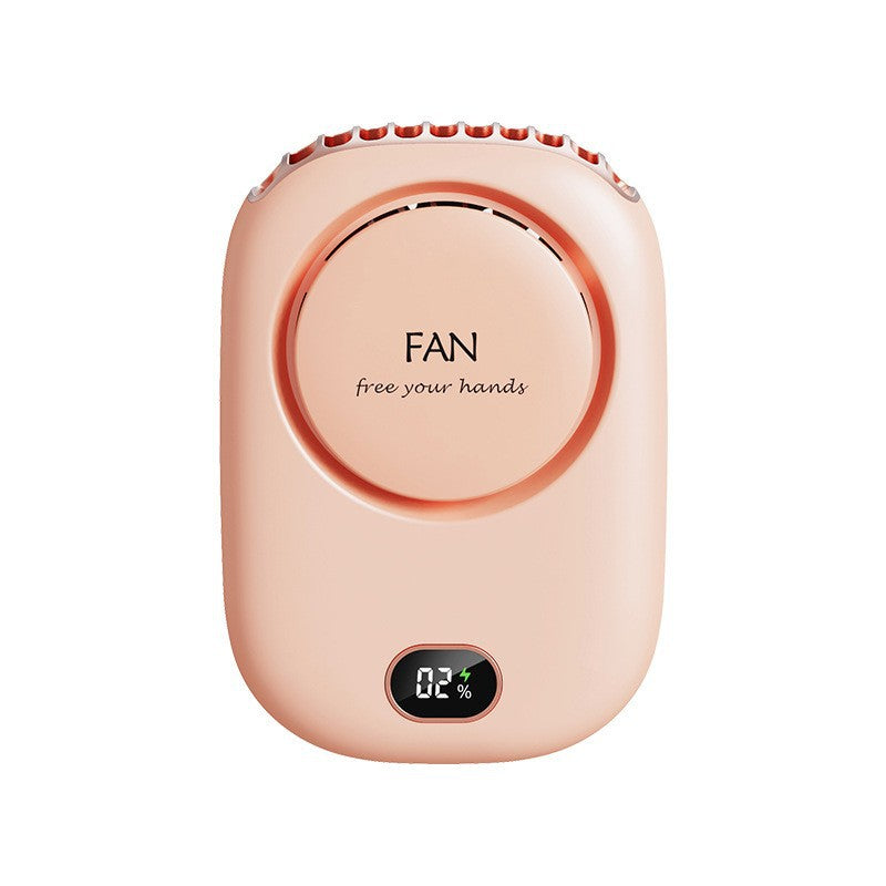 Damen tragbarer Handventilator mit LED-Display und wiederaufladbarer Funktion Brehn