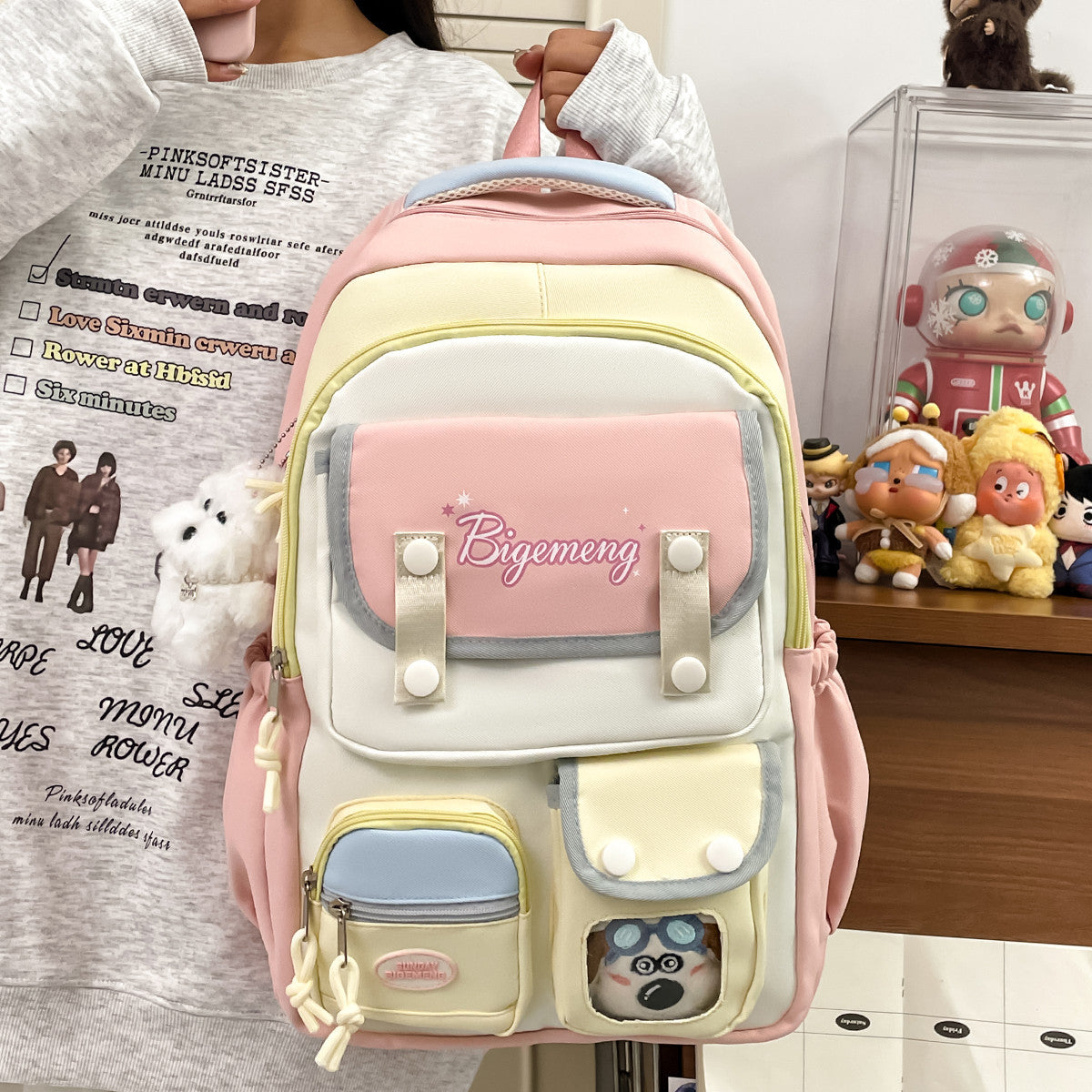 Vielseitiger Multi-Taschen Schulrucksack Brehn