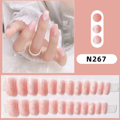 Floral Art Press-On Nagelset