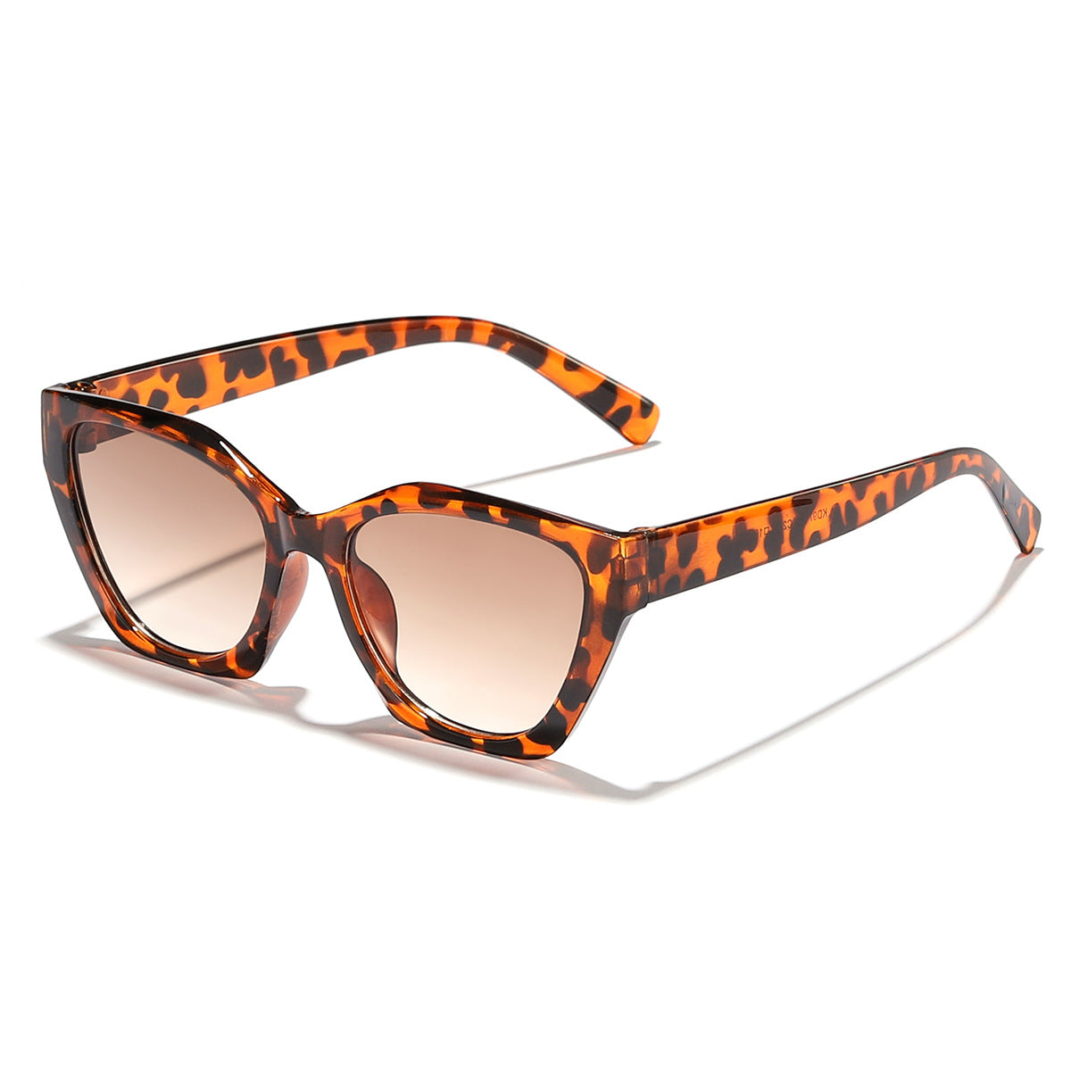 Damen geometrische Sonnenbrille mit modernem, hypoallergenen Kunststoffrahmen Brehn