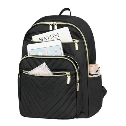 Moderner Ge quilteter Rucksack Brehn