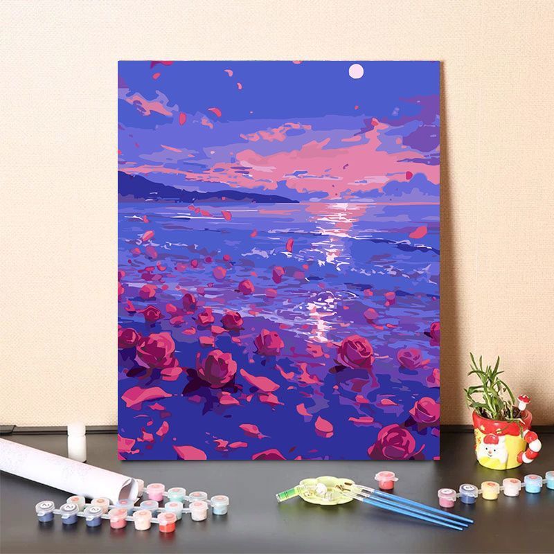 DIY Malen-nach-Zahlen Kunstset Brehn