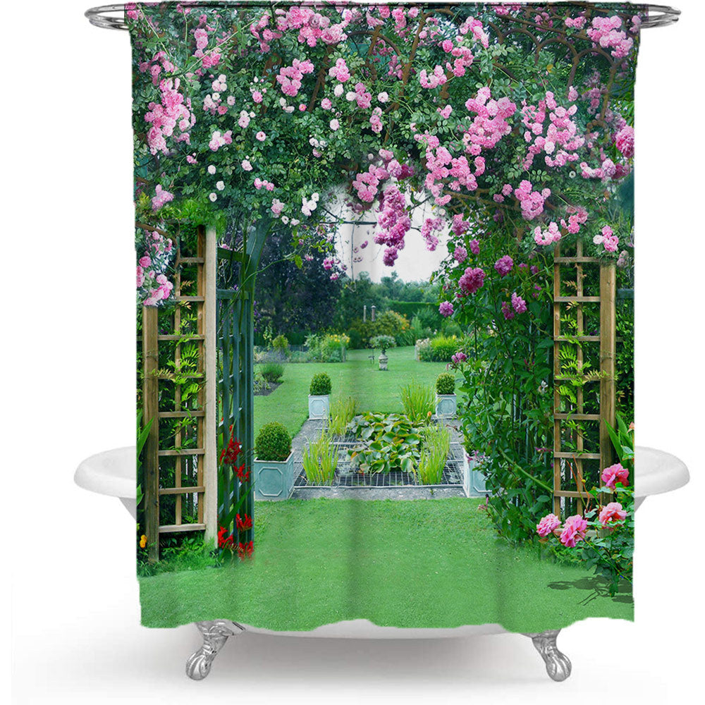 Garden Oasis Duschvorhang Brehn
