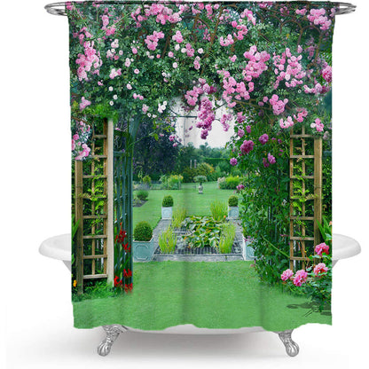 Garden Oasis Duschvorhang Brehn