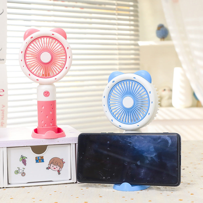 Damen Tragbarer Handventilator mit süßem Tierdesign Brehn