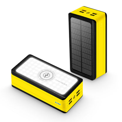 Solar Powerbank mit LED-Lampe Brehn