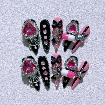 Glamouröse Nagelkunst Verlängerungen