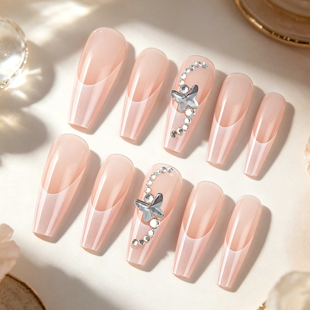 Elegantes Press-On-Nagelset Brehn