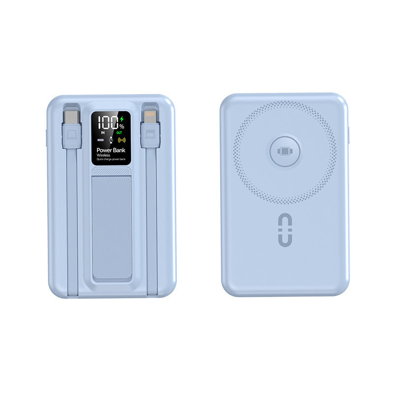 Tragbare Kabellose Powerbank mit Integrierter Schnellladefunktion Brehn