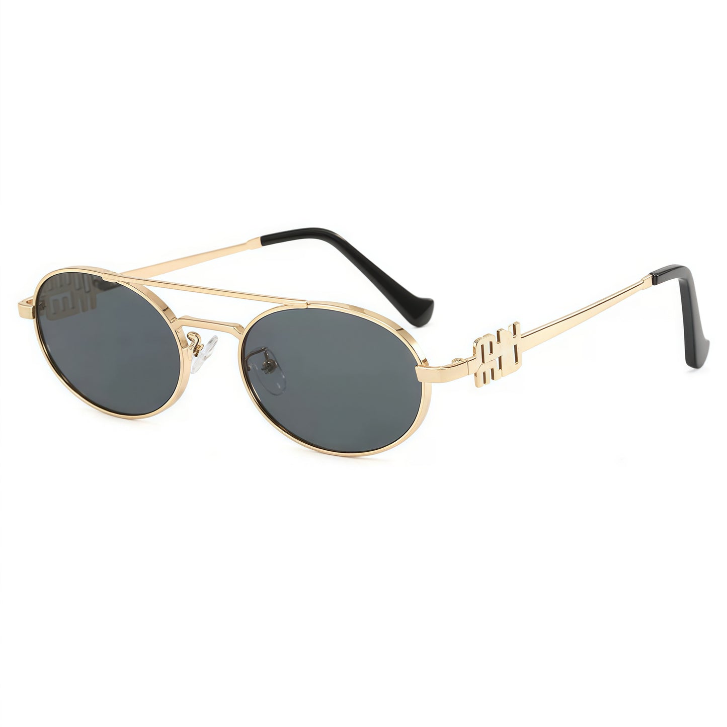 Damen modische Brille mit elegantem Metallrahmen und einzigartigem Design Brehn