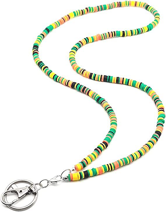 Bunte Perlen Brillen Kette Brehn