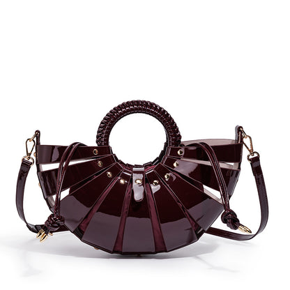 Elegante fächerförmige Handtasche Brehn