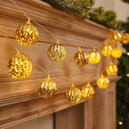 Farbige LED Weihnachtslichterkette Brehn