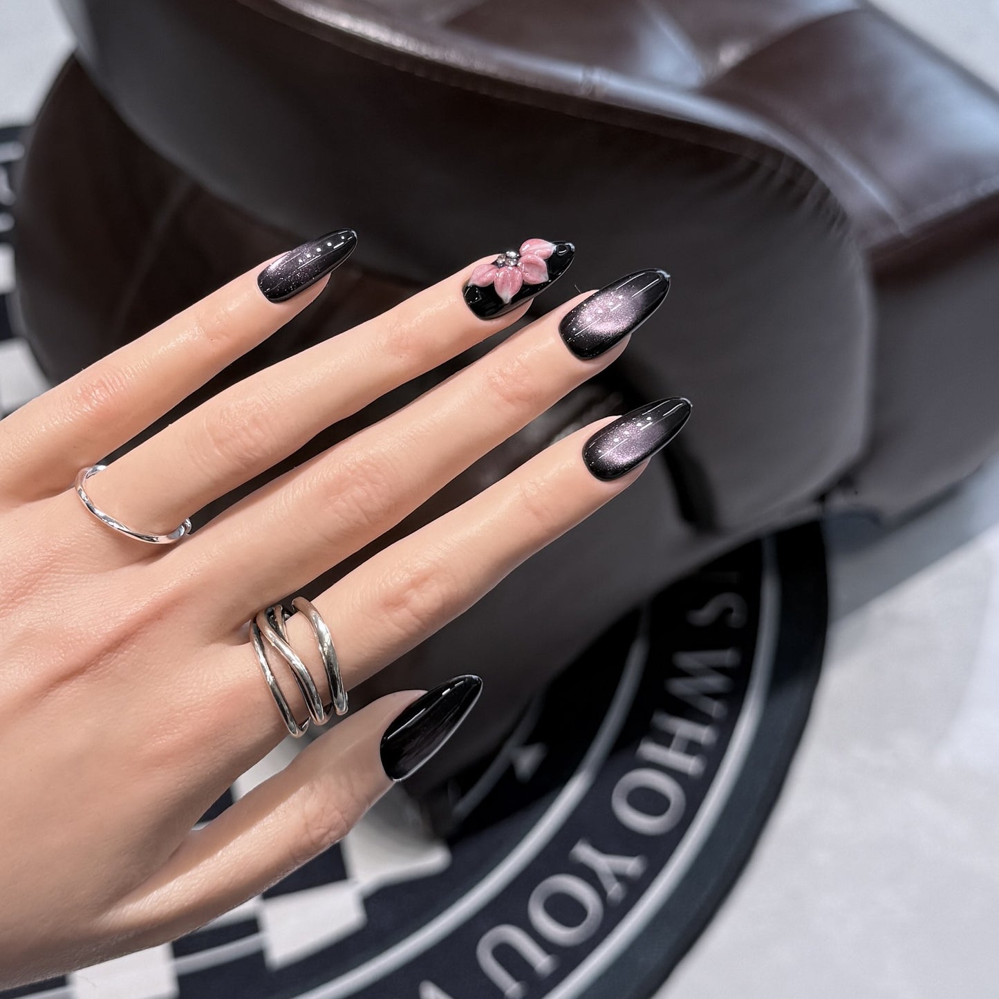 Elegante Ombre Stiletto Press-On Nagel Design Brehn