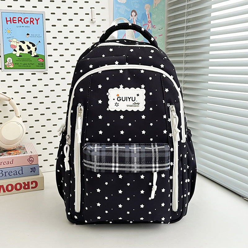 Stylische Stern-Druck Rucksack Brehn 1791205961
