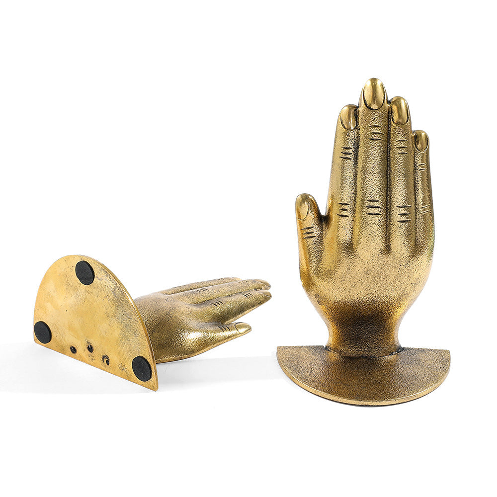 Dekorative Hand-förmige Buchstützen