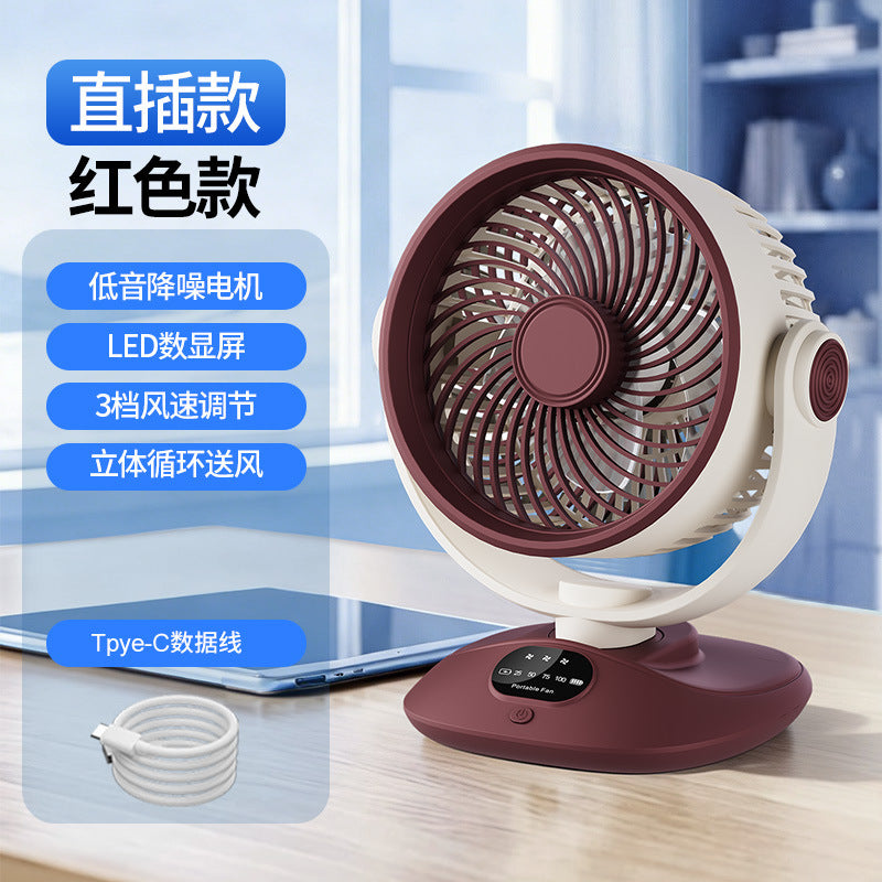 Damen tragbarer USB Tischventilator Brehn