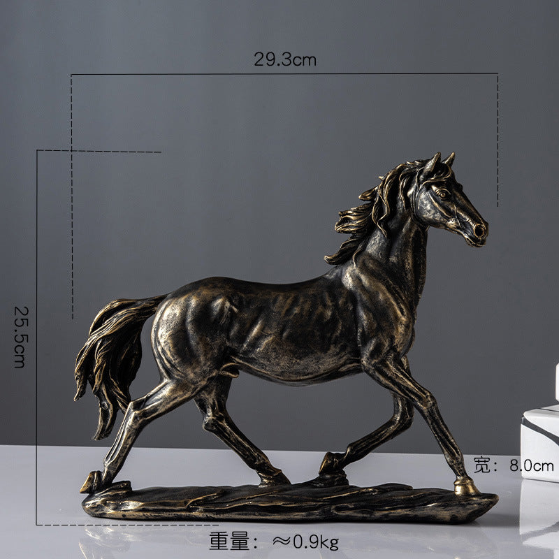 Pferde-Statuette Brehn
