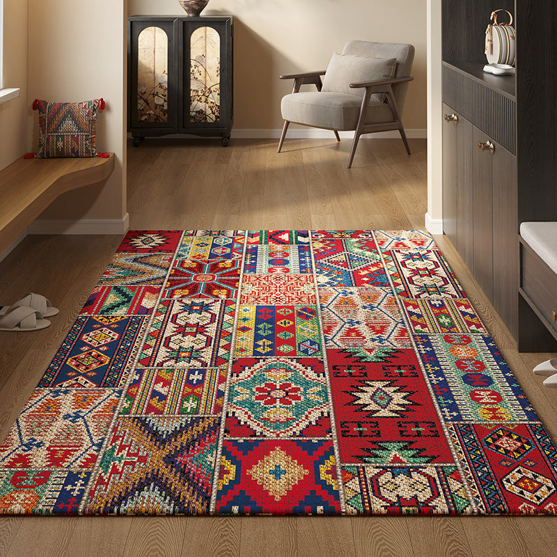 Dekorativer Bohemian Geometrischer Teppich